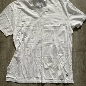 Polo ralph lauren v neck t shirt xl